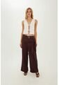 Pantalon Colline Cafe Mercedes Campuzano de Mercedes Campuzano