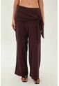 Pantalon Colline Cafe Mercedes Campuzano de Mercedes Campuzano