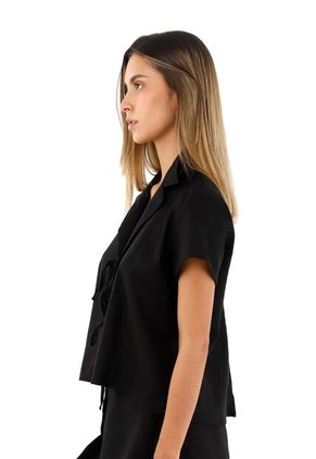 Blusa Alma Negro Mercedes Campuzano