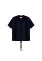 Camisa Cabo Azul Oscuro Mercedes Campuzano de Mercedes Campuzano