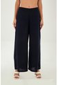 Pantalon Colette Azul Oscuro Mercedes Campuzano de Mercedes Campuzano