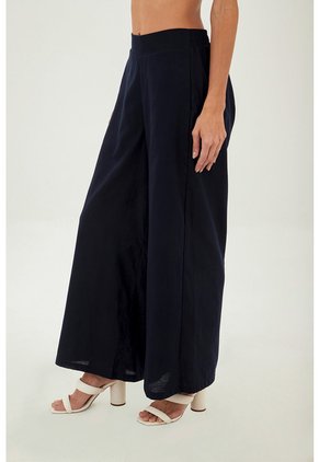 Pantalon Colette Azul Oscuro Mercedes Campuzano