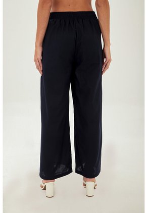 Pantalon Colette Azul Oscuro Mercedes Campuzano