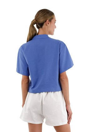 Camisa Charlize Azul Claro Mercedes Campuzano