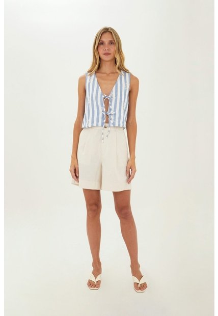 Bermuda Rosalin Beige Mercedes Campuzano