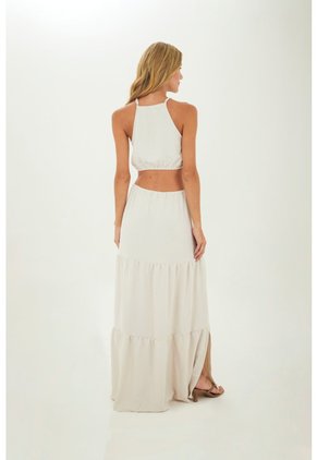 Vestido Largo Sophie Marfil Mercedes Campuzano
