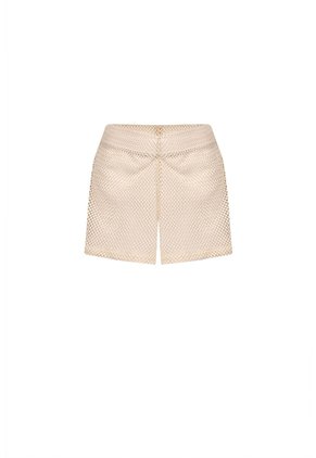 Short Seyla Beige Mercedes Campuzano