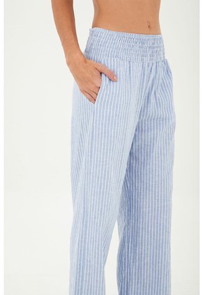 Pantalon Anastasia Azul Mercedes Campuzano