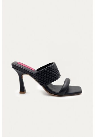 Sandalia Tacon Nala Negro Mercedes Campuzano Mercedes Campuzano