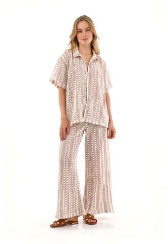 Pantalón  Harlow Multicolor Mercedes Campuzano Mercedes Campuzano