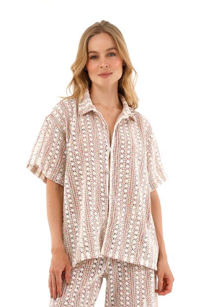 Camisa  Harlow Multicolor Mercedes Campuzano