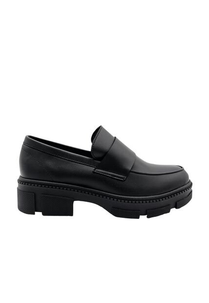 Mocasin Saville Negro Mercedes Campuzano
