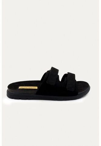 Sandalia Plana Vibe Negra Mercedes Campuzano Mercedes Campuzano