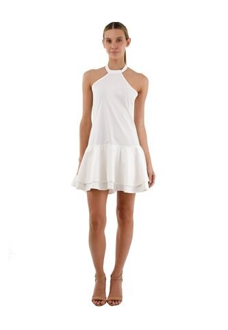 Vestido Corto Geneve Marfil Mercedes Campuzano Mercedes Campuzano