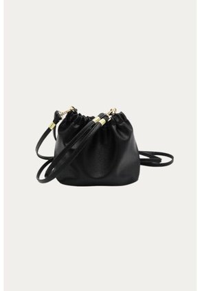 Bandolera Charm Negro Mercedes Campuzano