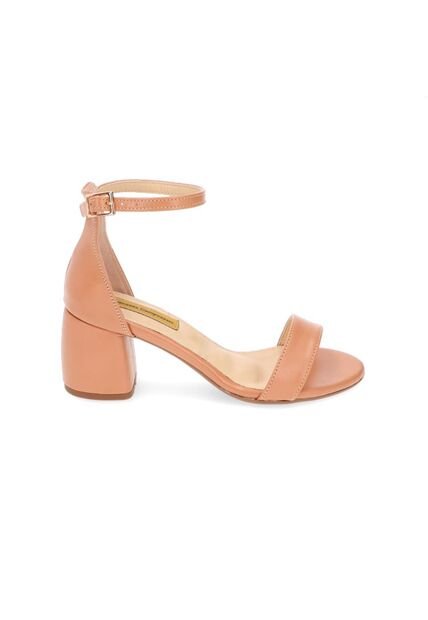 Sandalia Tacón Chin Nude Mercedes Campuzano