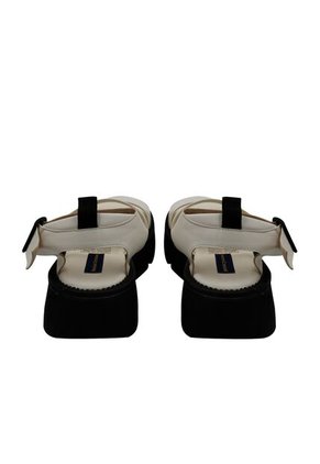 Sandalia Plataforma Harmony Marfil Mercedes Campuzano