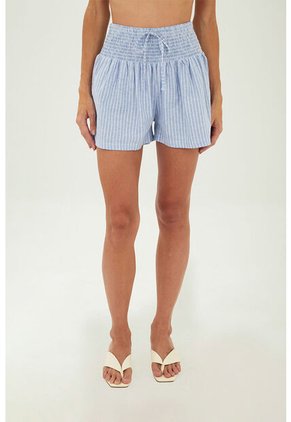 Short Fiora Azul Mercedes Campuzano