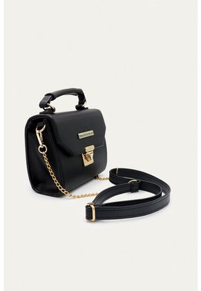 Cartera Coco Negro Mercedes Campuzano