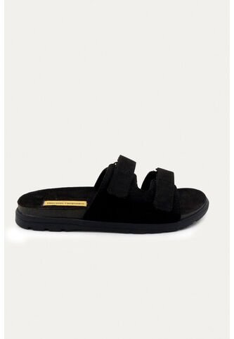 Sandalia Plana Vibe Negra Mercedes Campuzano Mercedes Campuzano