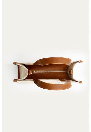 Cartera Frida Beige Mercedes Campuzano