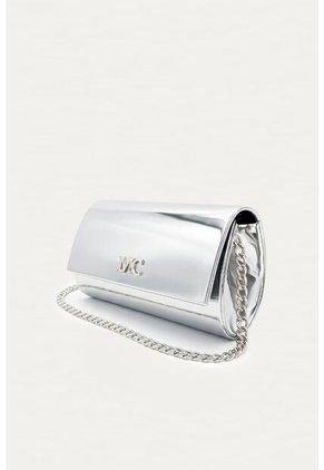 Cartera Amaya Plateada Mercedes Campuzano