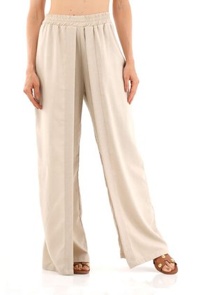 Pantalon Zulima Beige Mercedes Campuzano