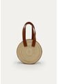 Bolso Annun Beige Mercedes Campuzano de Mercedes Campuzano