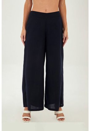 Pantalon Colette Azul Oscuro Mercedes Campuzano