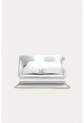 Cartera Amaya Plateada Mercedes Campuzano