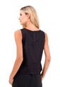 Camisa Maiden Negro Mercedes Campuzano de Mercedes Campuzano