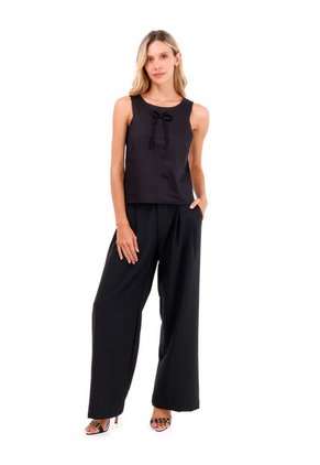 Camisa Maiden Negro Mercedes Campuzano