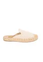 Zueco Spadrilla Cleo Beige Mercedes Campuzano de Mercedes Campuzano