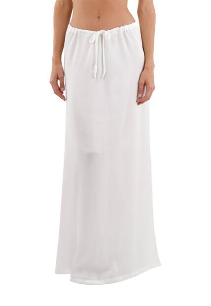 Falda Larga Brigitte Marfil Mercedes Campuzano