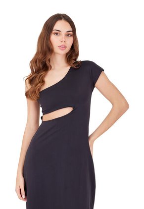 Vestido Largo Marygold Negro Mercedes Campuzano