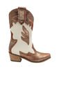 Bota Texana Belle Marfil Mercedes Campuzano de Mercedes Campuzano