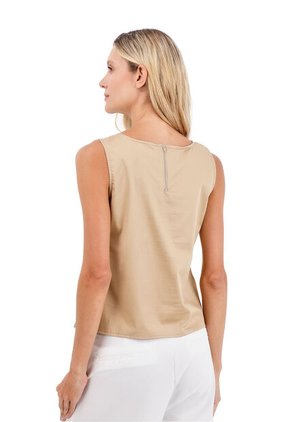 Camisa Maiden Toupe Mercedes Campuzano