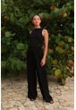 Pantalon Zulima Negro Mercedes Campuzano de Mercedes Campuzano