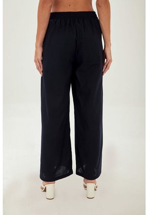 Pantalon Colette Azul Oscuro Mercedes Campuzano