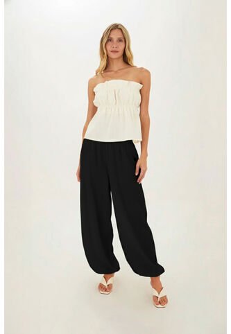 Pantalon Astra Negro Mercedes Campuzano Mercedes Campuzano