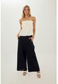 Pantalon Colette Azul Oscuro Mercedes Campuzano de Mercedes Campuzano