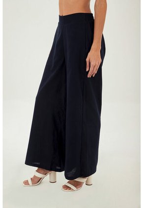 Pantalon Colette Azul Oscuro Mercedes Campuzano