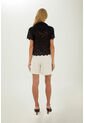 Camisa Steph Negro Mercedes Campuzano de Mercedes Campuzano