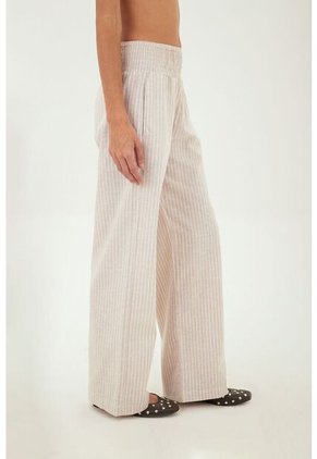 Pantalon Anastasia Beige Mercedes Campuzano