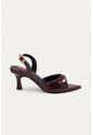 Sandalia Tacon Vika Vinotinto Mercedes Campuzano de Mercedes Campuzano