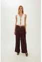 Pantalon Colline Cafe Mercedes Campuzano de Mercedes Campuzano