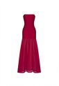 Vestido Largo Lunette Cherry Mercedes Campuzano de Mercedes Campuzano