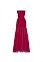 Vestido Largo Lunette Cherry Mercedes Campuzano de Mercedes Campuzano