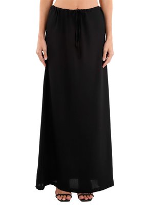 Falda Larga Brigitte Negro Mercedes Campuzano