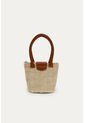 Bolso Nazca Beige Mercedes Campuzano de Mercedes Campuzano